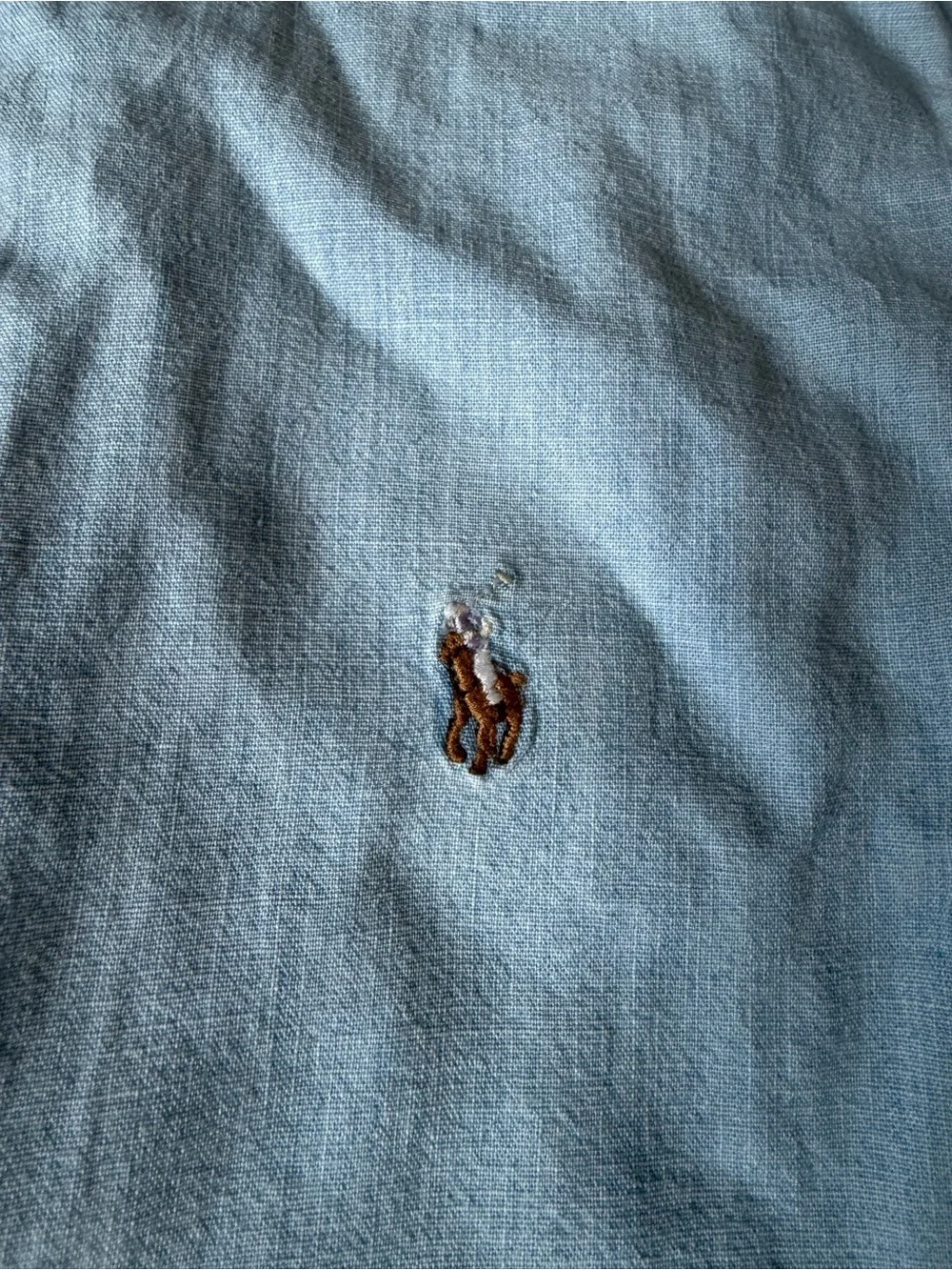 Ralph Lauren Light Blue Button-Down Oxford Shirt